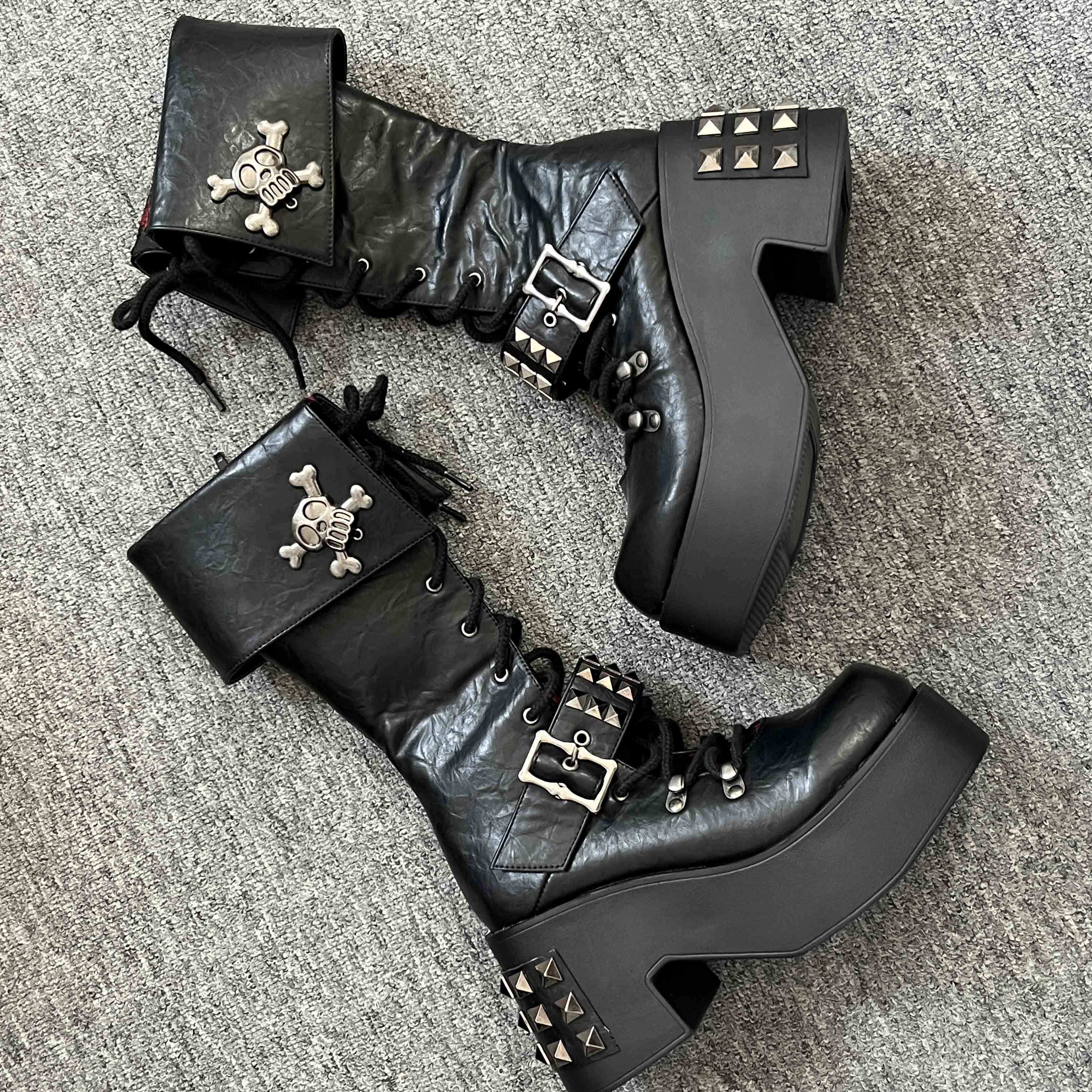 00’s GOA studs boots archive y2k grunge 00's GOA studs boots archive y2k grunge 00's GOA studs boots