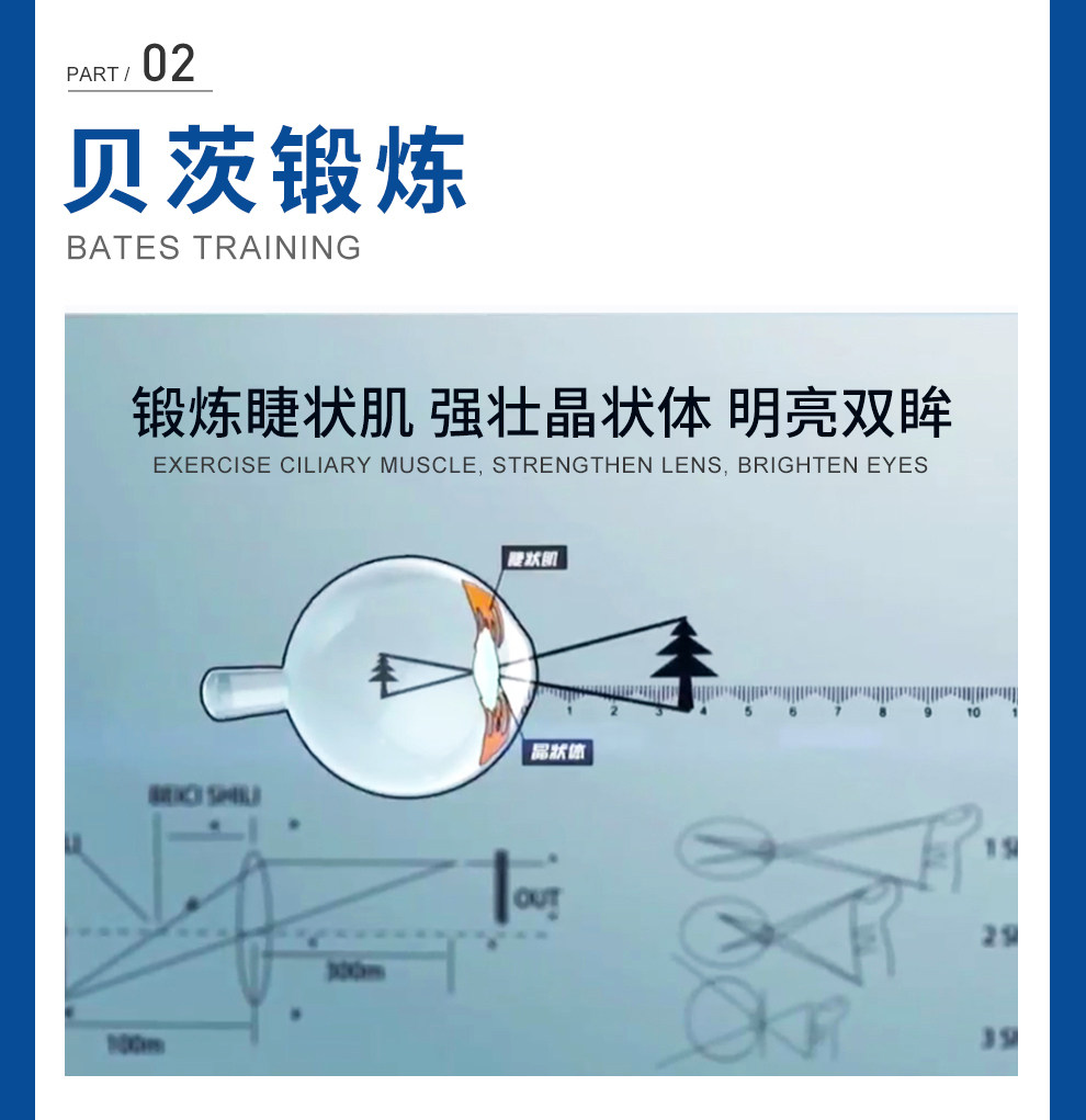 阿瞳二代 近视眼保仪 贝茨视力训练 图3