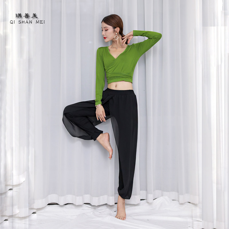 Belly Dance Costume 2022 New Fall - Winter Body Training Costume Yoga Performing Clothes