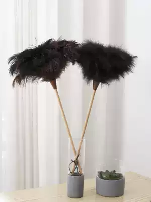 German quality ostrich feather dust dusting chicken feathers in living room piano craft gifts decoration cleaning and hygiene sweeping artifact
