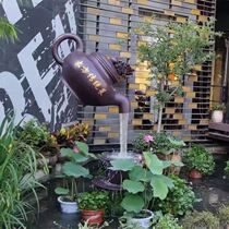 Can be customized Tianhu Community Ornament Landscape Hotel Suspended Flowing Water Restaurant Farmhouse Club Fountain Park Large