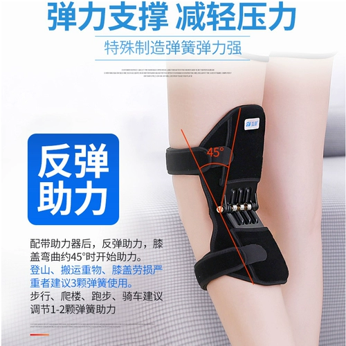互康 Колено -вспомогательное пружинное охранник старик.