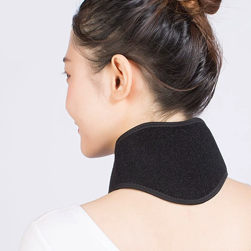 Удерживающий тепло компресс, магнитный чокер, дышащий массажер для домашнего использования подходит для мужчин и женщин, с защитой шеи