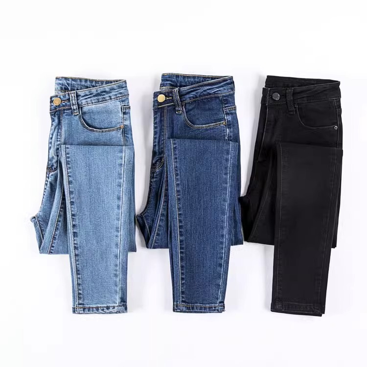 Stretch Skinny Jeans for Women, New Spring and Autumn Style, Slim High-Waisted Pencil Pants, Plus Size, Slimming, Skinny Pants, Long Trousers Stretch Skinny Jeans for Women, New Spring and Autumn Style, Slim High-Waisted Pencil Pants, Plus Size, Slimming, Skinny Pants, Long Trousers