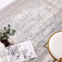 Turkey Imports Carpet Living Room Retro American Villa Sofa Tea Table Mat Brief Eu Style Bedroom Room Bed front