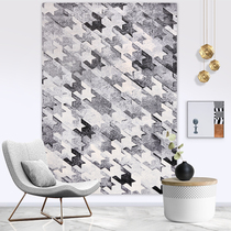 Custom Carpet Living Room Whole Lay Light Lavish Grey Sofa Tea Table Cushion Bedroom Bed Front Ground Mat Modern Minima Gibirge