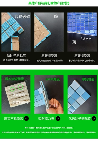 Дорожный бассейн, синяя мозаика, головоломка