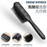 Мужская посвященная пушистая расчесывая расчесывание артефакта масла головка большие спины ребра Комбинированные прически для волос. Девять рядовых домашних