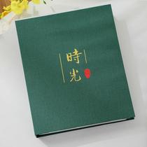 Five-67-inch photo album photo album over-plastic-free inserted ins wind large capacity to contain this family memorial