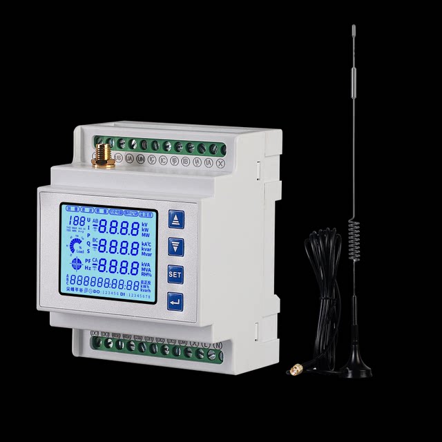 4G wireless Internet of Things three-phase smart meter 380V energy consumption meter reading current voltage power radio meter