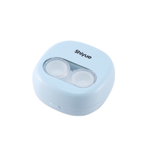Contact lens cleaner contact lens box automatic cleaning care box portable storage box ultrasonic electric cleaning