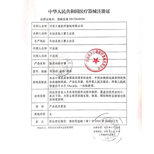 Camel Medical Hircical Mask Three -Layer Shrotea