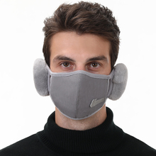 【带呼吸阀】防寒保暖口罩耳罩二合一