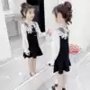 Girls dress 2020 new Korean version of the foreign school children's spring dress little girl long sleeve princess skirt children's clothing spring and autumn
