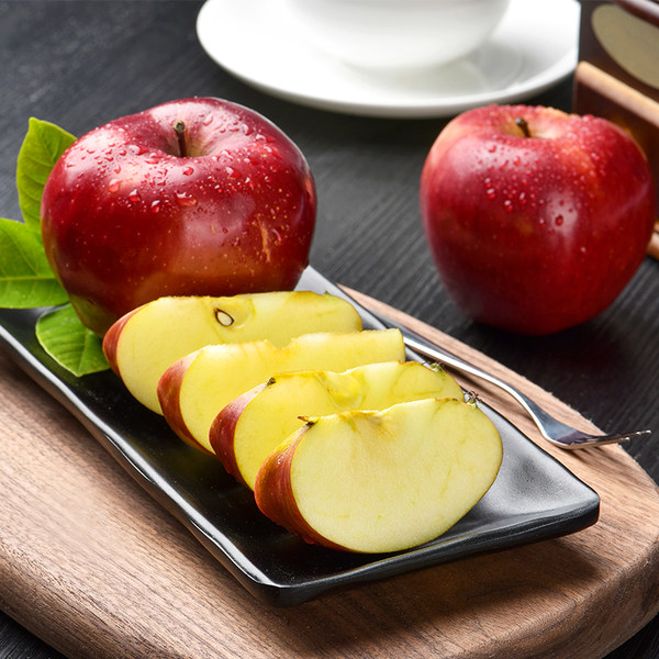 百果园 甘肃天水花牛苹果 净重5斤 果径70~75mm 天猫优惠券折后￥25.9包邮（￥30.9-5）