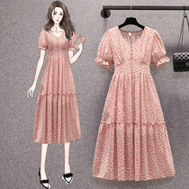 Pregnancy Woman Dress Summer Clothes Shatterless Snowspun dress 2021 Summer New Yanggas Aging Goddess Fan Temperament Skirt