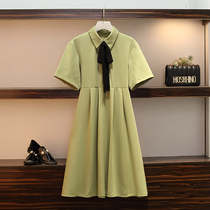 Maternity dress 2020 summer new beautiful mother elegant crotch skirt thin foreign style fashionable fashion dress