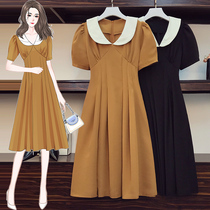 Pregnancy Woman Dress 2021 Summer New Fashion Show Slim Fit Vintage Dolls Collar Pregnant Women With Dress Temperament Summer Clothing Wave