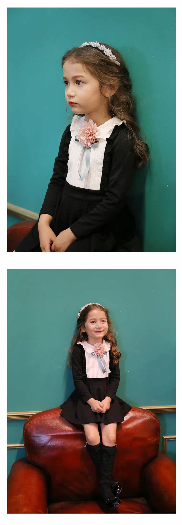 Robe enfant en mélange - Ref 2045719 Image 24