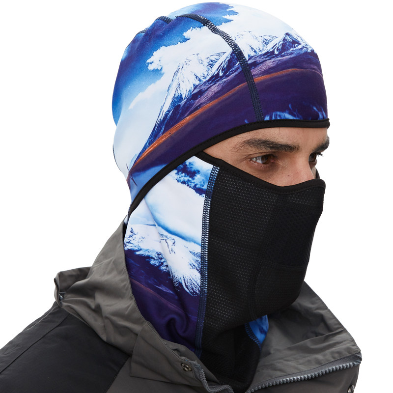 Longshidi Winter riding mask Ski Face Protection Windproof Warm And Cold Protection Neck Cap Bicyclist Bike Hood