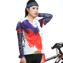 Langhidi summer sunscreen riding sleeve cycling arm sleeve driving arm sleeve ice silk hand sleeve mens and womens gloves thin