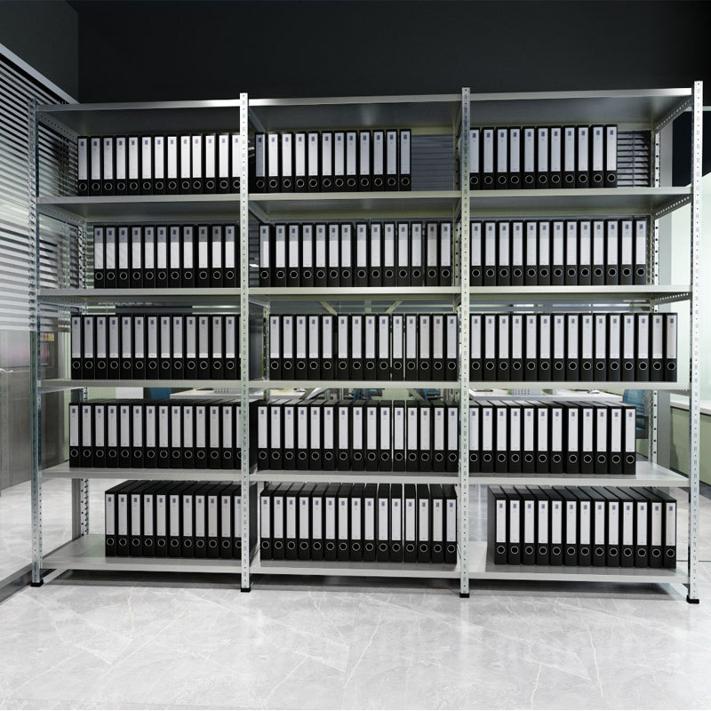 【Direct Discount】German Quality Schuller Office Shelving Unit 2.5m Tier Lightweight High Load Capacity Display Shelf