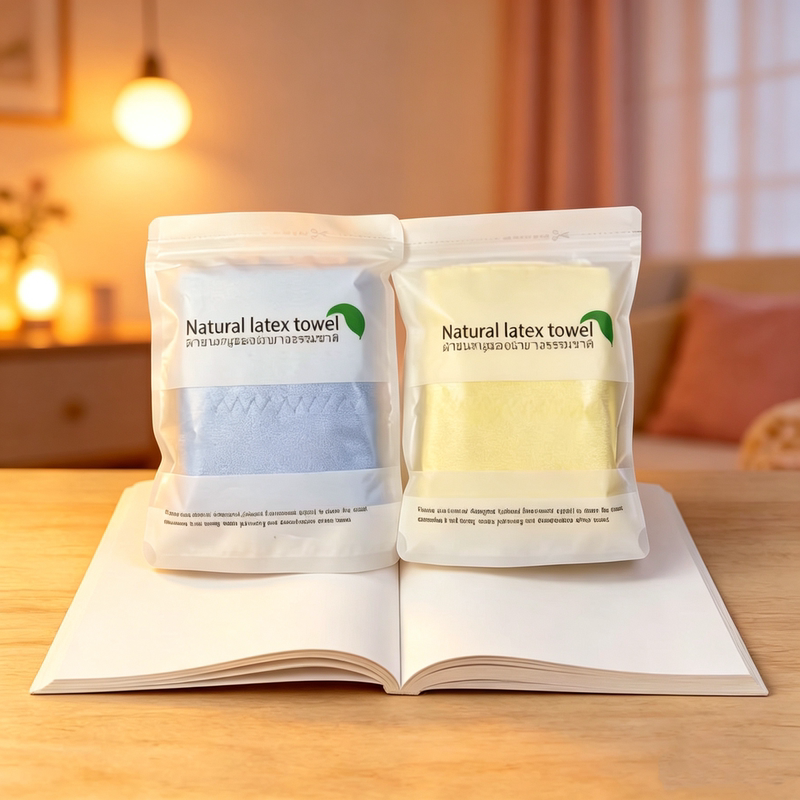 Towels Absorb Water and Do Not Shed Lint. Natural Latex Towels for Men, Adult Square Towels, Student Dormitory Bathing, Soft and Universal