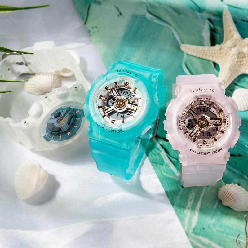 Casio 卡西欧 Baby-G系列 多功能运动女表 BA-110SC-2A ¥419.49