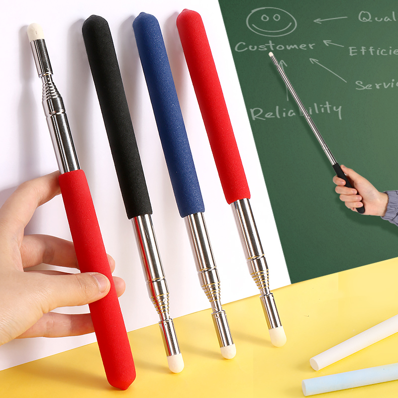 Retractable teacher special telescopic teaching whip blackboard with touchable screen sensitive teaching stick teaching stick teaching stick class baton electronic whiteboard blackboard special tour guide flagpole home teaching speech pole