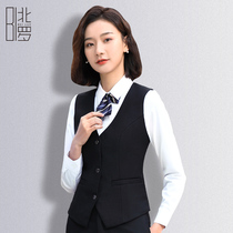 Suit Women Mens vest waiter jewelry store hotel front desk bank commute 2019 new formal