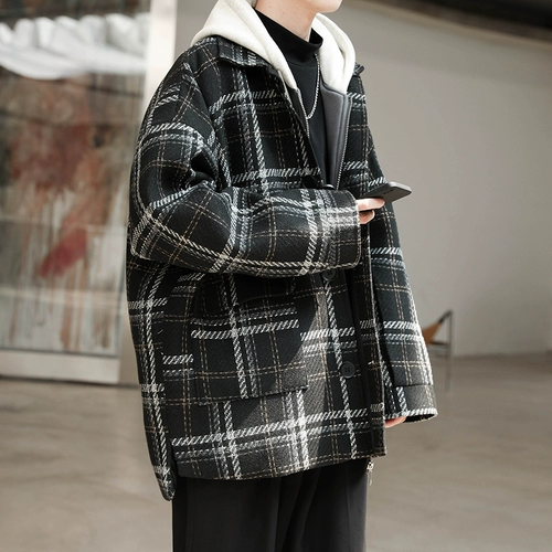 Короткое демисезонное шерстяное пальто, куртка, изысканный стиль