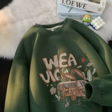 Ретро мультяшная осенняя толстовка, весенняя куртка, в американском стиле, изысканный стиль