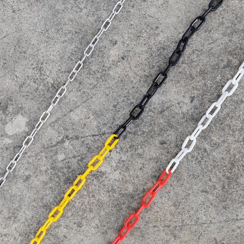 Black and yellow chain, red and white chain, color S button