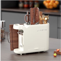 Knife rack storage rack cutting board pot cover chopping board rack draining and mildew-proof kitchen chopping board knife storage rack seasoning bottle combination