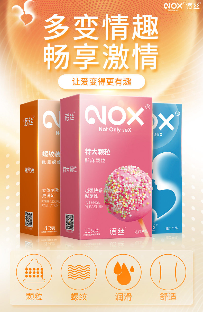 诺丝 避孕套 情趣超薄套组合 26只 图1