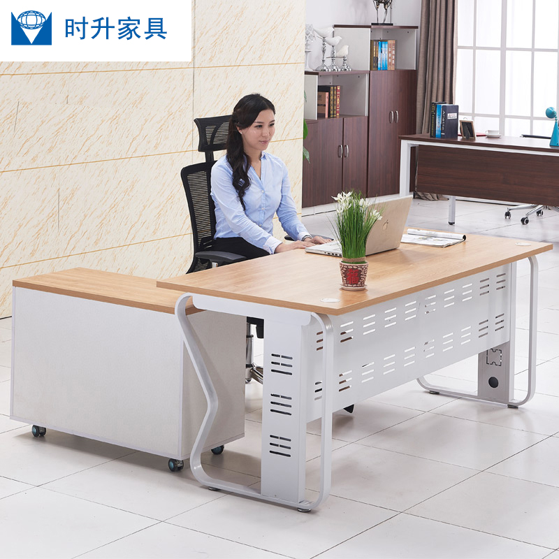 Manager supervisor desk 1 8m president big middle class boss desk single seat Guangzhou boss big board table