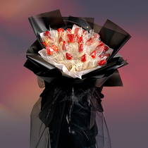 Car Centiles Homemade Strawberry Fruit Bouquet Diy Wrapping Paper Material Packs Flowers Bouquet Wrapping Paper Full Goddess Festival