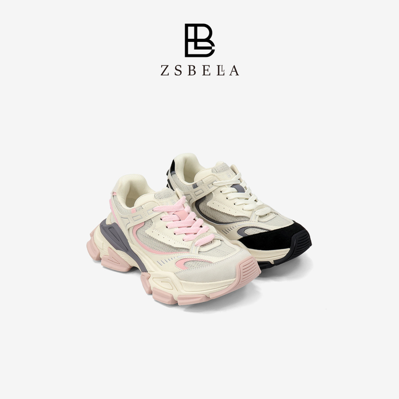 Zsbella2026 New Style Cow Suede Breathable Functional Style Dad Shoes Zs1513 Zsbella2026 New Style Cow Suede Breathable Functional Style Dad Shoes Zs1513