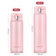304 Stainless Steel Insulated Water Bottle for Women, Fashionable and Portable, Suitable for Elementary School Students, Harajuku Style, Creative, Unique, Simple Water Bottle