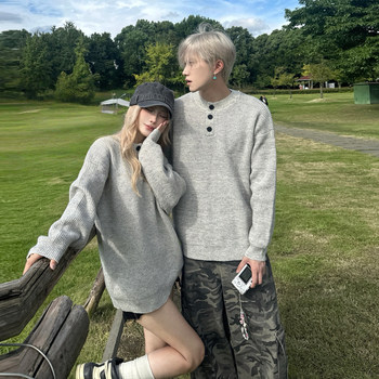 Cleanfit high-end couple commuting casual sweater Cleanfit high-end couple commuting casual sweater