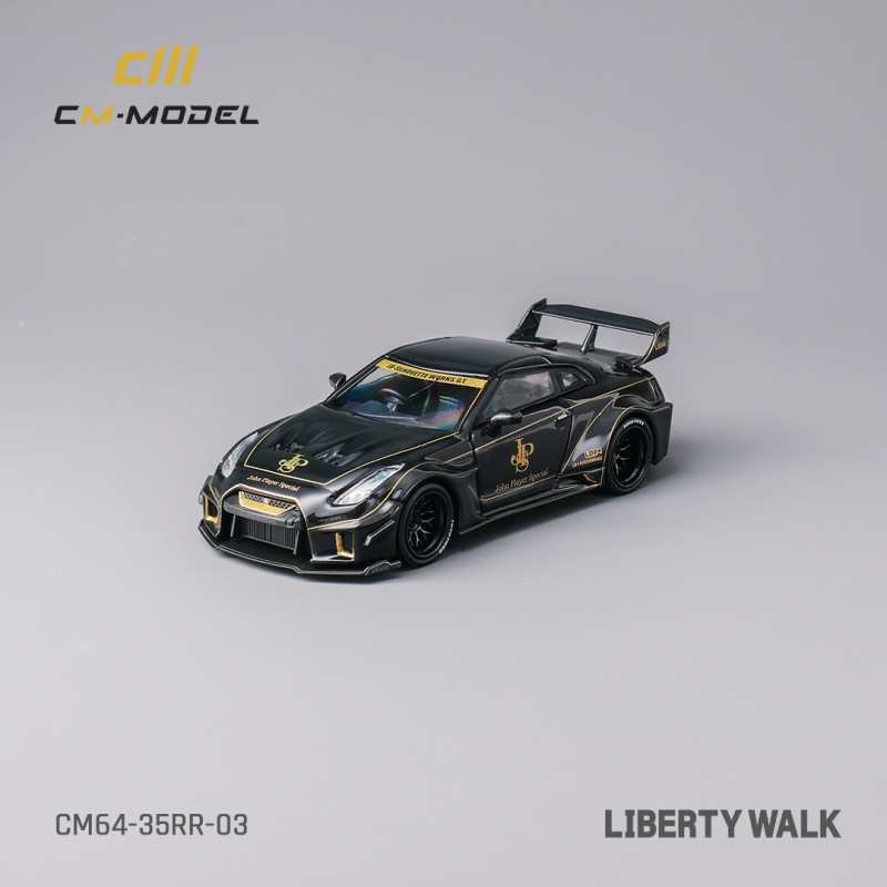 Cm-Model 1:64 Nissan Lbwk Gt35Rr Alloy Car Model Small Scale Collectible Car Model