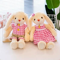 Пара кроликов больших ног (розовый)