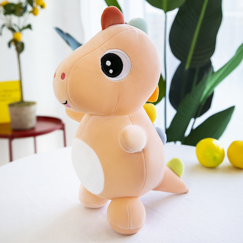 Pinklovely dinosaur Plush toys Doll trumpet sleep Pillow girl student children Hug sleep doll Rag doll Muppet
