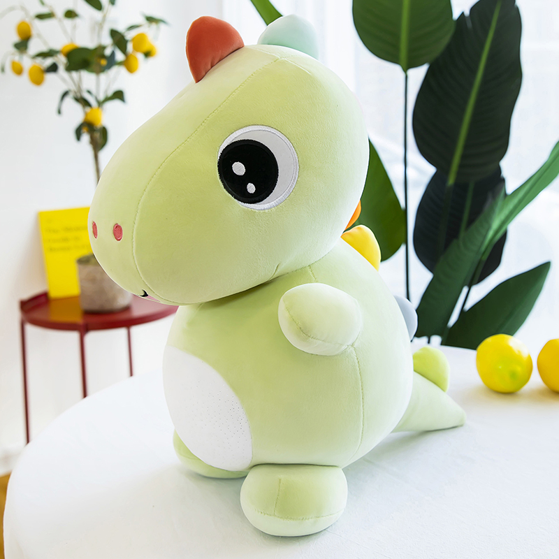 Greenlovely dinosaur Plush toys Doll trumpet sleep Pillow girl student children Hug sleep doll Rag doll Muppet