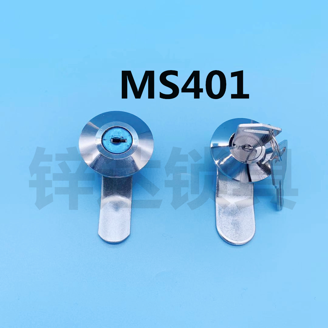 Zinda MS401 door lock full iron word and a half iron plastic industrial door lock distribution box door lock turn tongue lock electric meter box