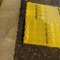 Kraft paper adhesive tape for hot melt marking construction special marking warning warning landmark zebra crossing floor tape