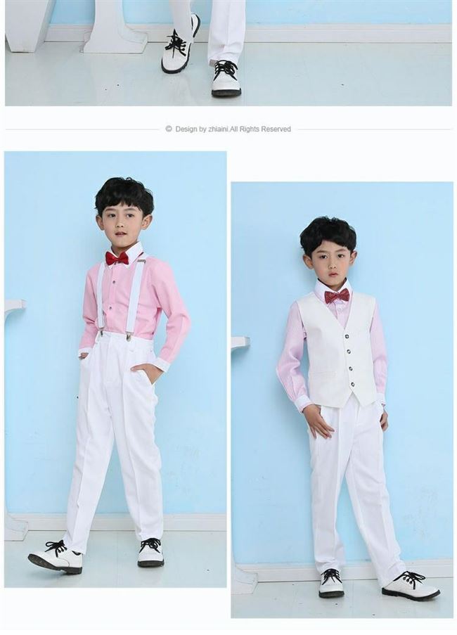 Trang phục Trang phục dành cho trẻ em Ngày thiếu nhi Chủ nhà Trang phục của cậu bé Trường tiểu học Cantata Big Boy Mùa hè - Trang phục