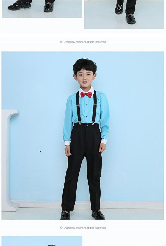 Trang phục Trang phục dành cho trẻ em Ngày thiếu nhi Chủ nhà Trang phục của cậu bé Trường tiểu học Cantata Big Boy Mùa hè - Trang phục
