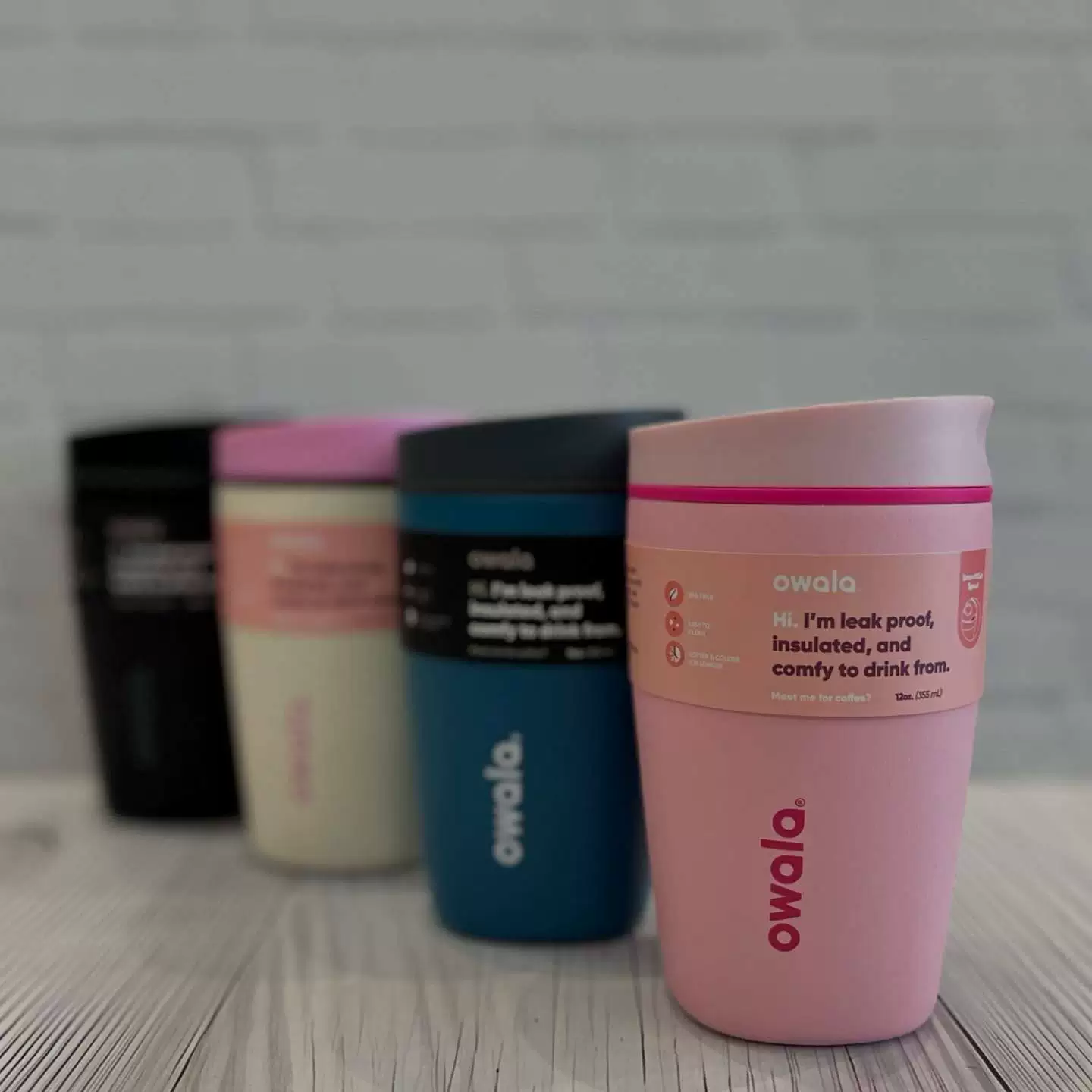 [Owala Smoothsip Slider 12OZ Thermal Cup Sports Water Bottle]