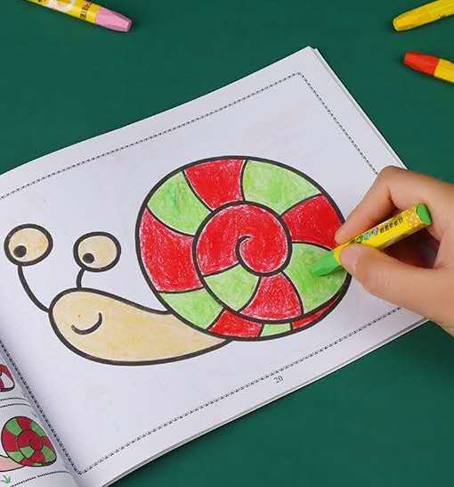 Children's painting This kindergarten baby painted 2-3-6 years old small hand painted picture album Enlightenment graffiti drawings Painting this suit